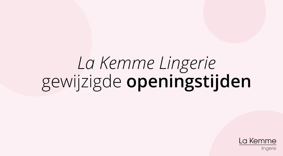 la kemme openingstijden