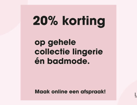 20 korting la kemme