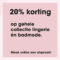 La Kemme Lingerie 20% korting 2025