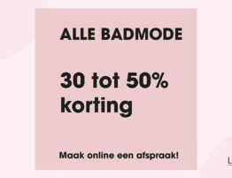 30 tot 50% korting badmode