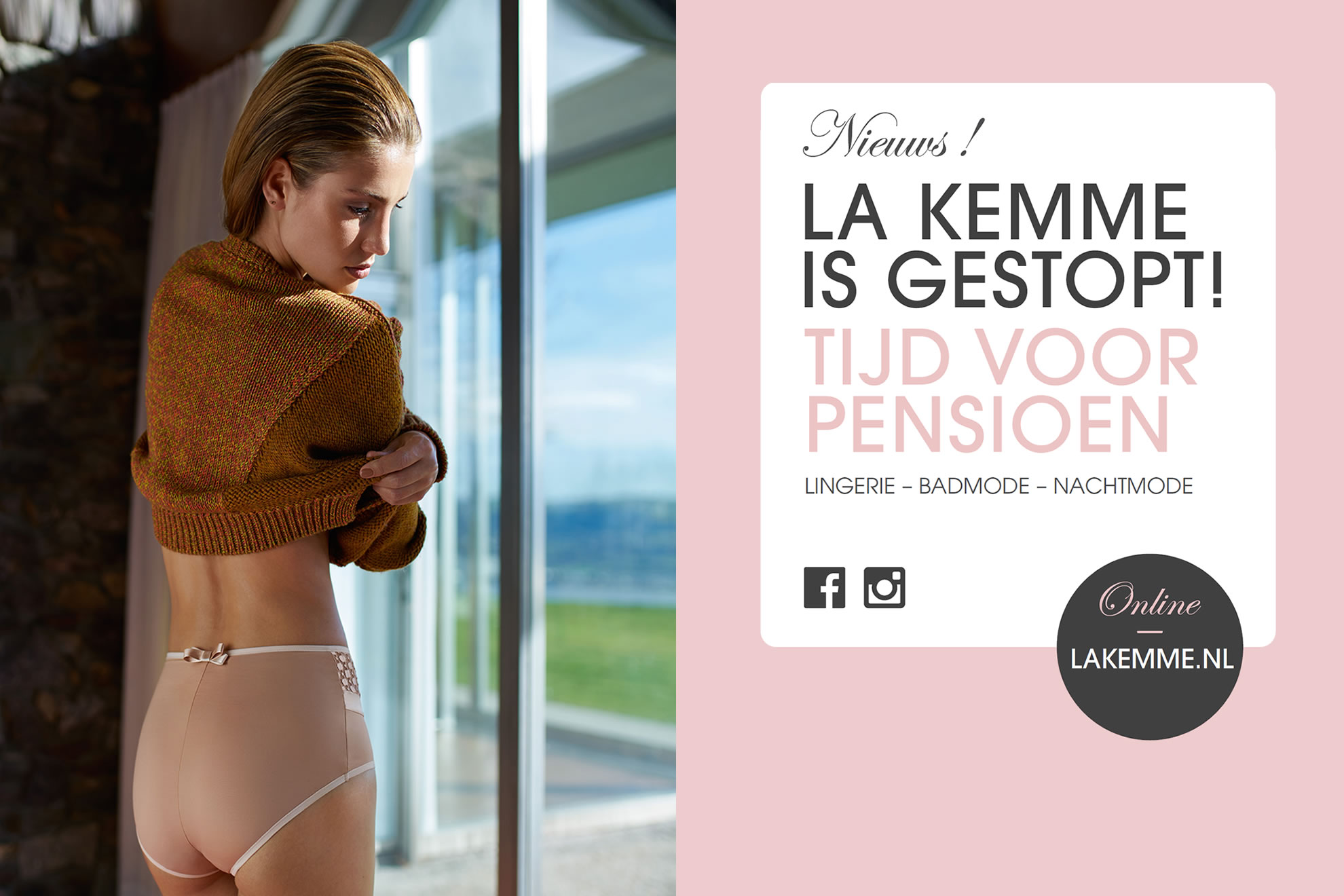 la kemme is gestopt