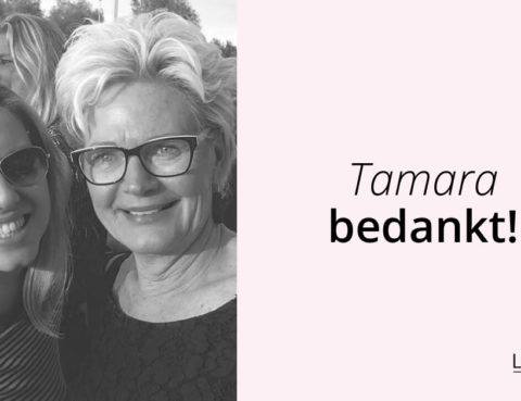 tamara bedankt